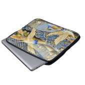 Japanischer Krantyp Laptopschutzhülle (Vorne Knopf)
