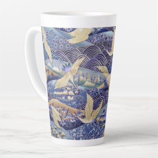 Japanischer Krantyp Milchtasse (Linke Ecke)