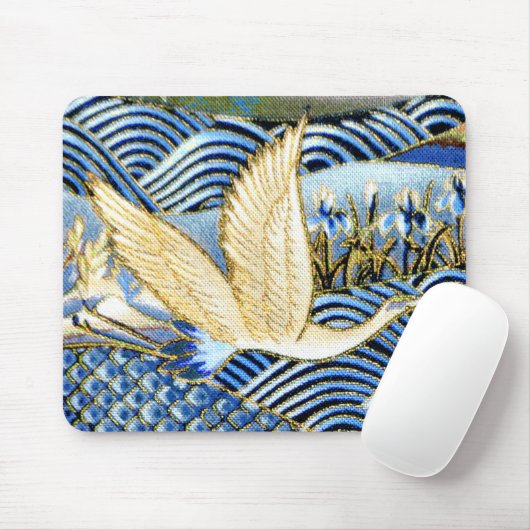 Japanischer Krantyp Mousepad (Mit Mouse)