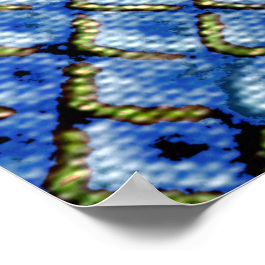 Japanischer Krantyp Poster (Ecke)