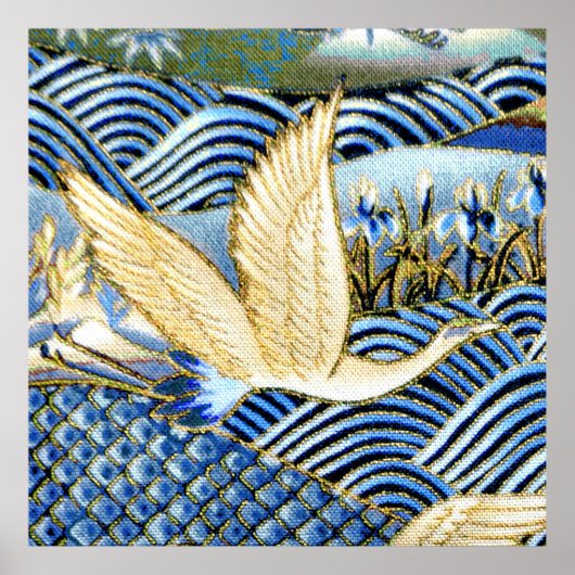 Japanischer Krantyp Poster (Vorne)