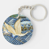 Japanischer Krantyp Schlüsselanhänger (Rückseite)