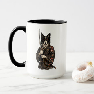Japanischer Kriegerhund Fantasy Art Kaffeetasse