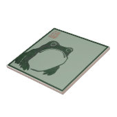 Japanischer Kunst ukiyo Frosch Fliese (Seite)