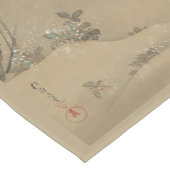 Japanischer Kunsttabellenläufer Kurzer Tischläufer (Ecke)