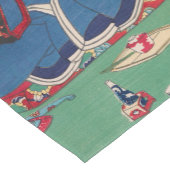 Japanischer Kunsttabellenläufer Kurzer Tischläufer (Ecke)