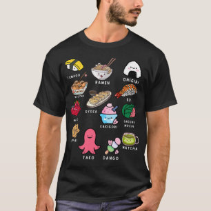 Japanischer Lebensmittelminister Wasabi Tamago Kaw T-Shirt