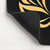 Japanischer Lotus Blume Blossom Mousepad (Ecke)