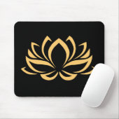 Japanischer Lotus Blume Blossom Mousepad (Mit Mouse)