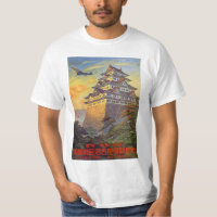 Japanischer Lufttransport mit Tempel