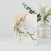 Japanischer Makak Postkarte (Stehend Vorderseite)