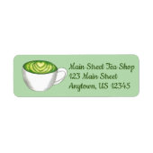 Japanischer Matcha Green Tea Latte Teacup Feinschm (Vorne)