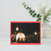 Japanischer Matsuri-Troi Postkarte (Stehend Vorderseite)