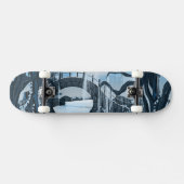 Japanischer Mediationsgarten Skateboard (Horizontal)