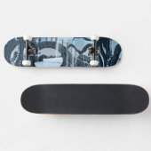 Japanischer Mediationsgarten Skateboard (Horizontal)
