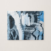 Japanischer Meditationsgarten Puzzle (Horizontal)