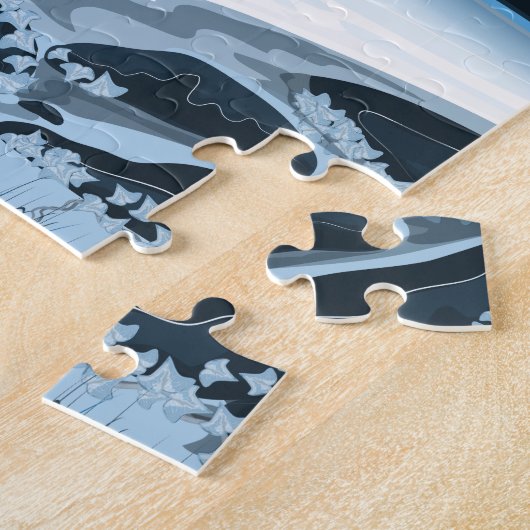 Japanischer Meditationsgarten Puzzle (Seite)