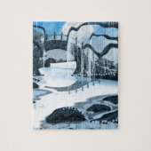 Japanischer Meditationsgarten Puzzle (Vertikal)