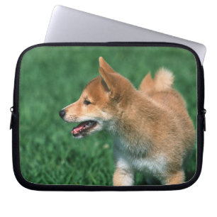 Japanischer MiniaturShiba Laptopschutzhülle