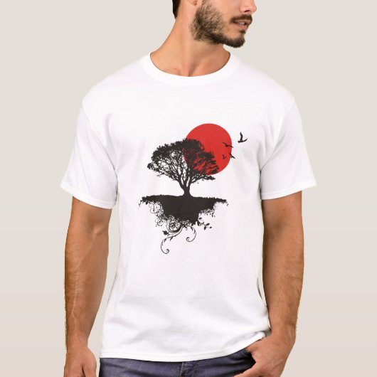 japanischer Morgen T-Shirt (Vorderseite)