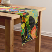 japanischer Muster TABELLEN-LÄUFER Kurzer Tischläufer (Beispiel)