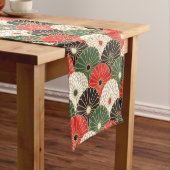 japanischer Muster TABELLEN-LÄUFER Kurzer Tischläufer (Beispiel)