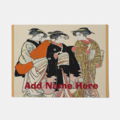 Japanischer Name oder Anschrift Fußmatte (Vorderseite)