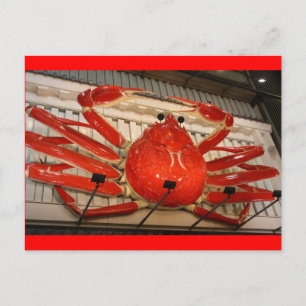 Japanischer Neon Crab Postkarte