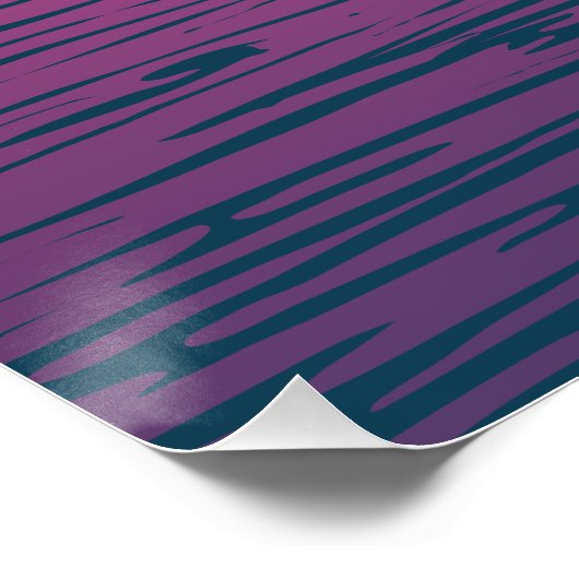 Japanischer Neon Poster (Ecke)