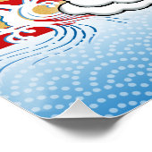 Japanischer Neujahrsdrache 2024 Poster (Ecke)