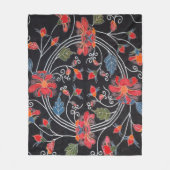 Japanischer Okinawan Dye (Bingata) Fleecedecke (Vorderseite)