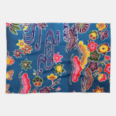 Japanischer Okinawan Dye (Bingata) Geschirrtuch (Horizontal)