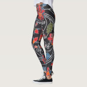 Japanischer Okinawan Dye (Bingata) Leggings (Links)