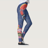 Japanischer Okinawan Dye (Bingata) Leggings (Rechts)