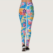 Japanischer Okinawan Dye (Bingata) Leggings (Rückseite)
