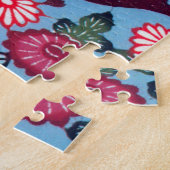 Japanischer Okinawan Dye (Bingata) Puzzle (Seite)