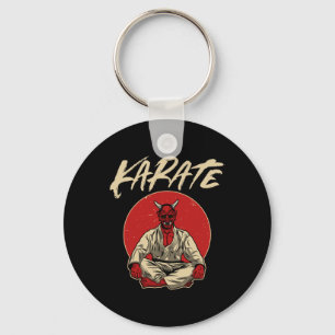 Japanischer Oni-Dämon - Karate-Geschenk Schlüsselanhänger