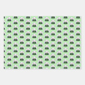 Japanischer Onigiri Rice Ball Geschenkpapier Set (Vorderseite 2)