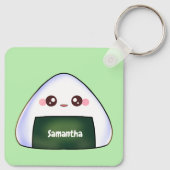 Japanischer Onigiri Rice Ball Schlüsselanhänger (Rückseite)