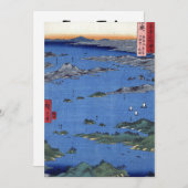 Japanischer Ozean Einladung (Vorne/Hinten)