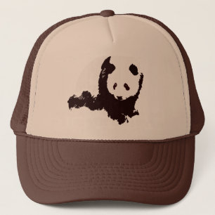 Japanischer Panda-Hut Truckerkappe