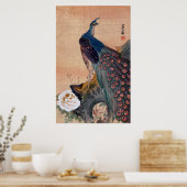 Japanischer Pfau Nr. 1 Poster (Küche)