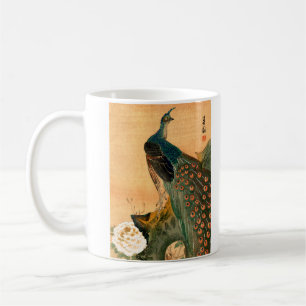 Japanischer Pfau Nr. 2 Kaffeetasse