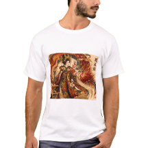 Japanischer Phoenix-Geisha-Kunst | Mythologie-Desi