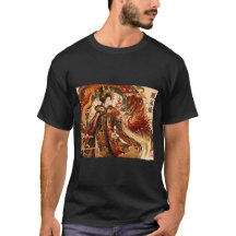 Japanischer Phönix Geisha Art | Mythologie-Design