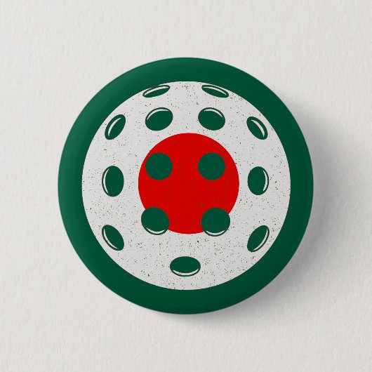 Japanischer Pickleball Button (Vorderseite)