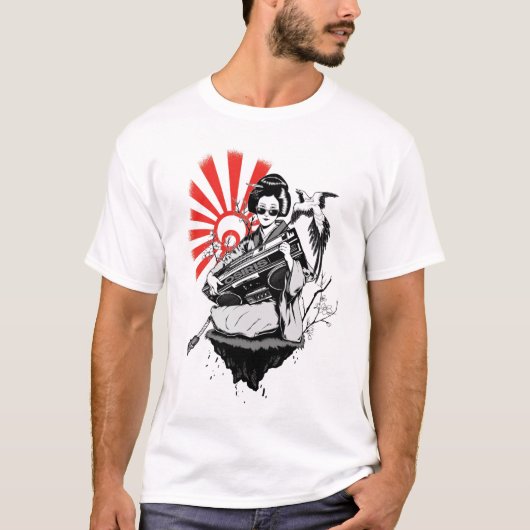 Japanischer Radio T-Shirt (Vorderseite)