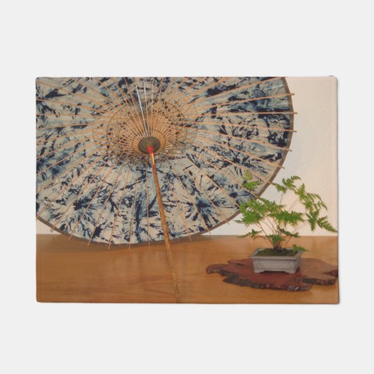 Japanischer Regenschirm-und Fußmatte (Vorderseite)