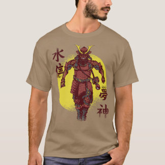 Japanischer Retro Samurai Warrior Fotograf  T-Shirt