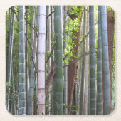 Japanischer Riesenwald, Sagano, Kyoto, Japan Rechteckiger Pappuntersetzer (Vorderseite)